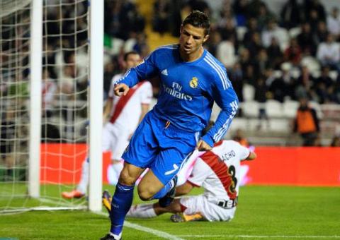 CR7 faz 2 e Real consegue vitória suada sobre o Rayo 